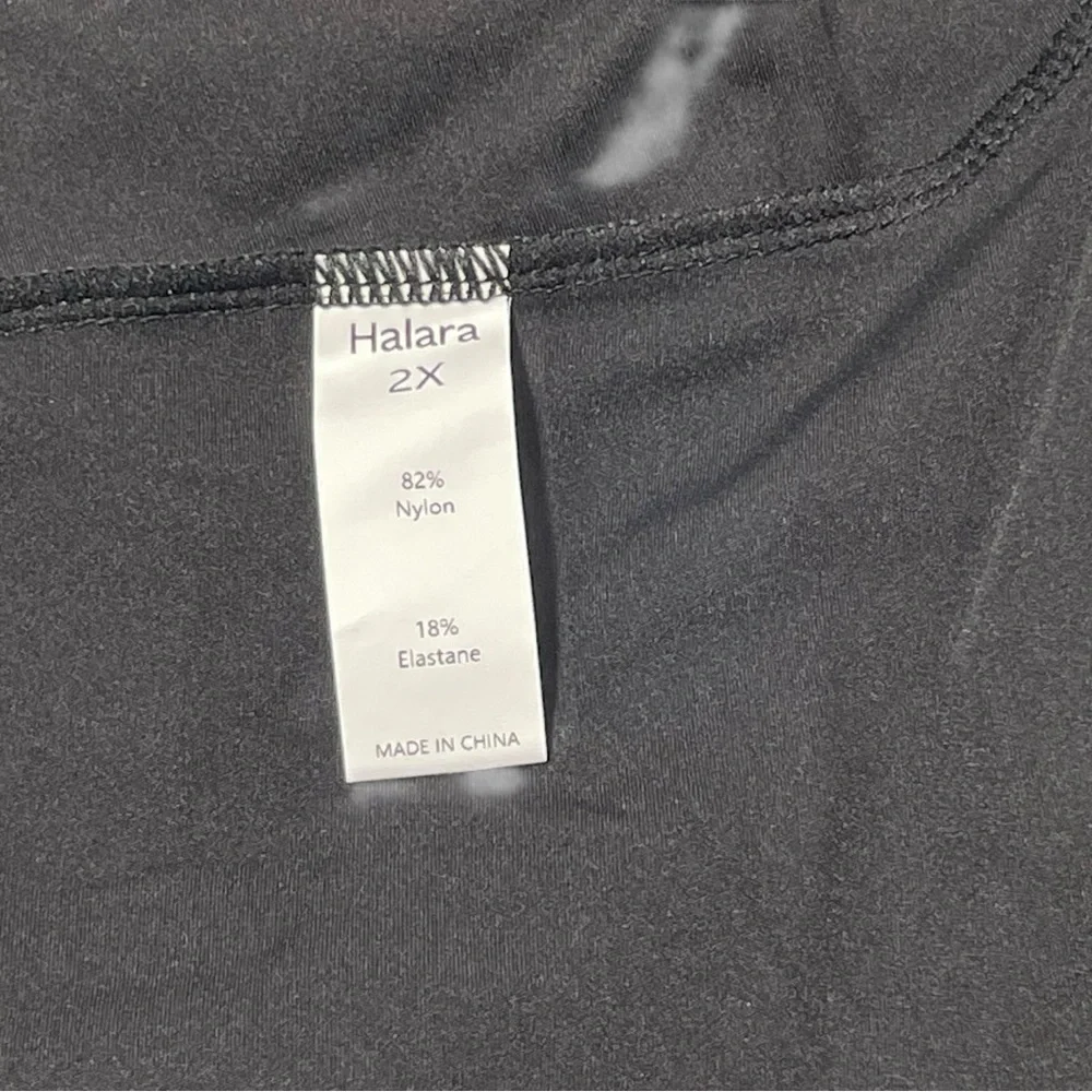 NWT Halara deep V neck  racer back  romper dress with  short sz 2X - Picture 9 of 12